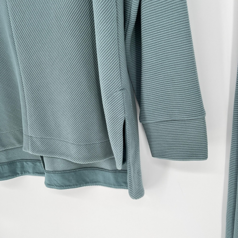 24/7 by SOMA Womens Sage Green Ribbed Lounge Set Top and Joggers Size M - Picture 4 of 13